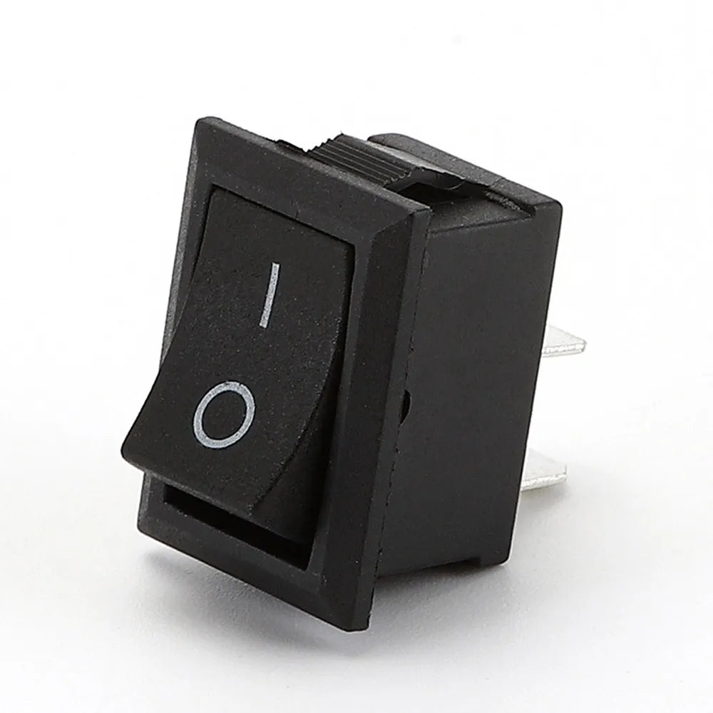 10A 250V Three Pin Three Speed Mini Boat Switch Three Pin with Light Power Switch Appliance