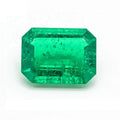 Big Size Cabochon with Ice Crack and Inclusion  Hydrothermal Colombian Emerald Stone Emerald