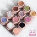 HONEY GIRL 12-Color UV Gel Nail Polish 3D Carve Sculpting Gel Modelling Manicure DIY OEM Sculpture Gel Set Carving Color Carving