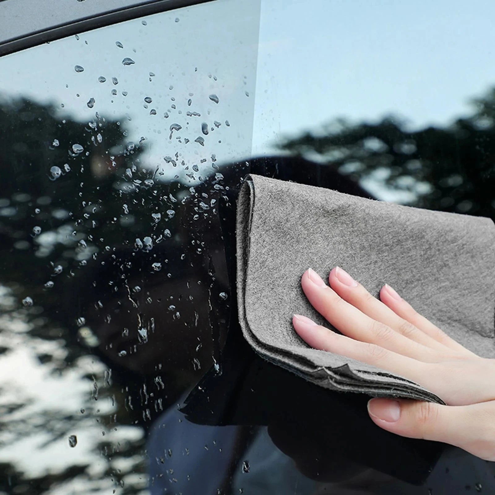 Reusable Glass Cleaning Rag Thickened Magic Cleaning Cloth Microfiber Towels for Kitchen Glass