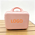 Customizable Durable Fashion 14-inch Makeup Case Zipper Closure ABS Material Waterproof Portable Carry-On Soft Handle Animal