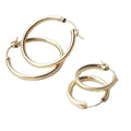 14k Gold Filled Hoop Earrings Modern Jewelry Minimalism Boho Brincos Gift Vintage Pendientes Oorbellen Earrings for Women