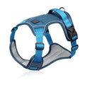 Luxury Custom Logo Waterproof Pet Reflective Breathable Mesh Padded No Pull Reversible Dog Harness for Large Dogs
