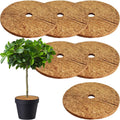C123 100% Natural Coco Coir Protection Tree Ring Mats Garden Plant Cover and Mulch Tree Protector Mat Made From Coconut Fibers