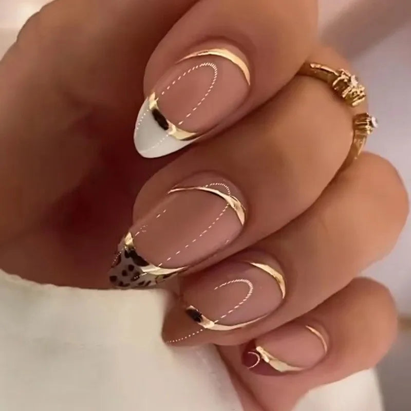 Nail Beauty Newest Styles Trending Artificial Fingernails Low Price Wholesale Best Quality 24 PCs Art Nails Press on Nails