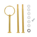 Durable Gold Silver Cake Stand Accessories for Wedding Party Tiered Cupcake Serving Platter 3 Tier Cupcake Holder Hardware Kit