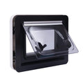 In-stock 350x280mm Double Glazed Acrylic Glass Motorhome Camper Trailer RV Venting Window with Roller Blind