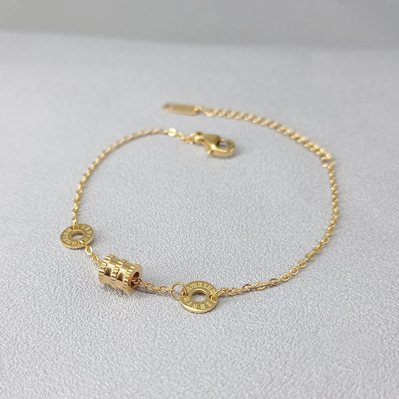 Brazalete De Acero Inoxidable Wholesale Stainless Steel Bracelets Women Simple Design Bracelet for Girls