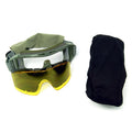 CE Polarized Tactical Google EN166 4.0mm Shooting Googles 3 Lens Cycling Welding Paintball Safety Protection Glasses