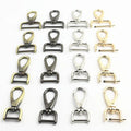 Customized Removable Screw Rod Die-Cast Metal Square D Ring Snap Hook Swivel Dog Hook Pet Bag Accessories Shenwan Brand Model