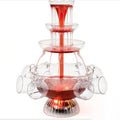 Wedding Decorations Punch Bowl Fountain Durable Plastic Design for Elegant Events