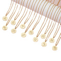 SC Fashion Pendant Necklace No Fade Gold Plated Necklace Zodiac Pendant Necklace for Men Women