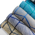 Luxury 100% Blackout Yarn Dyed Jacquard Curtain Fabric Home Decor Polyester Drape Valance Twill Dobby Styles OEKO-TEX Certified