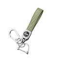 Wholesale Price Custom Brand Logo Luxury Sublimation Designer Pu Keychain Genuine Leather Blank Keychains