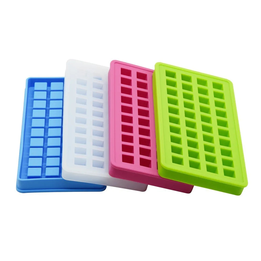 Flexible 40 Grids Square Shaped Eco-Friendly Stocked Food Grade Silicone Hockey Mold Ice Cream Tools ARMADA ARMADA-006