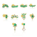 Wholesale 2024 925 Sterling Silver Earrings for Women Hypoallergenic Lightweight Minimalist Boho Wedding Gift Main Stone Zircon