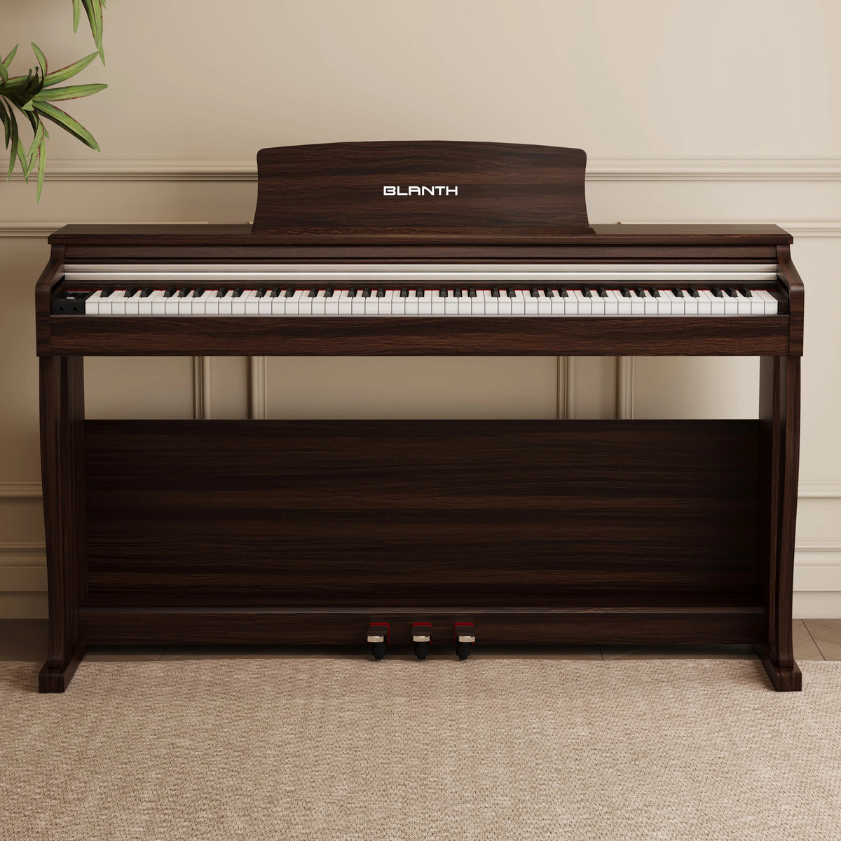 BLANTH Upright Piano Keyboard Electronic Piano Digital Piano Electric Musical Instruments