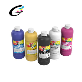 FCOLOR 1000ml Premium Pigment DTF Film Ink Color Kit White Ink for 1390 1800 Printer DTF Transfer