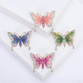 Fashion Insect Brooch Jewelry Enamel Butterfly Pins Brooches for Women Gifts Rhinestone Animal Brooch Pin (KBL143)