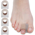 Toe Separator Toe Tube Silicon Gel Tube Sleeve Corn Protector Nylon Fabric Finger Protector Toe Tube