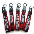 Customized Embroidery Keychain Key Tag Keyring Usa Flag Flight Lanyard Crew Embroidered Keychain Luggage Tags Embroidery Key Tag