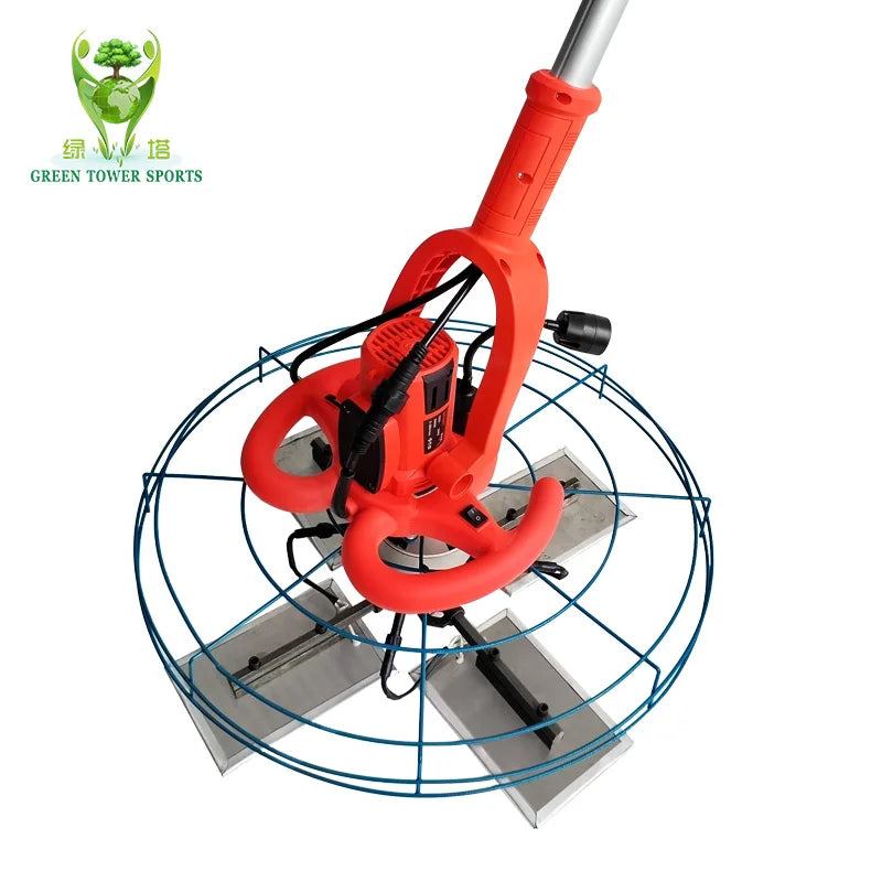 Green Tower 220v Rubber Granules Epdm Heating Troweling Running Track Trowel Machine for Playground Area MegaBDM
