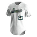 Newest V Neck Embroidery Street Culture White 100% Polyester v Neck Solid Baseball Sports Custom Jersey Uniform T Shirt Baseball