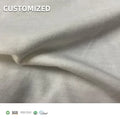 Sustainable Plain Recycled Material 65 Polyester 35 Cotton Fabric for Garment