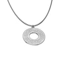 Arabic Letters Necklace 14K Gold Plated Collar De Acero Inoxidable Al Mayor Arabic Jewelry Stainless Steel 18K Jewelry
