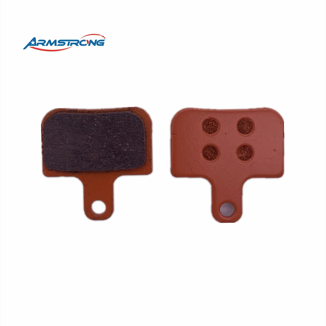 ASC664 Armstrong BMX Road MTB E-Bike Scooter Brake Pad Ceramic Disc Lightweight Durable 2-Piston for DB-1/DB-3/DB-5 No