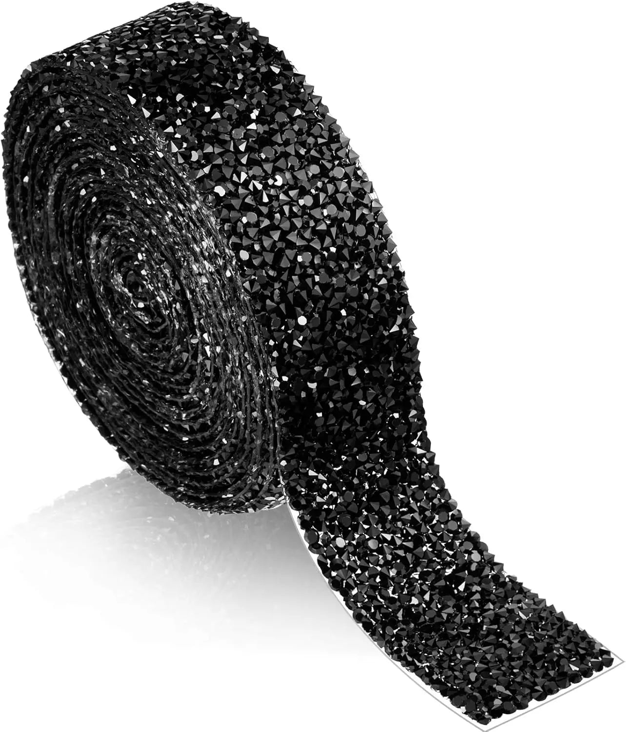 Resin Rhinestone Tape AB Color Strip Resin Diamond Self Adhesive Mesh Patch DIY Decoration Chain Shoe Wedding Dress Belt