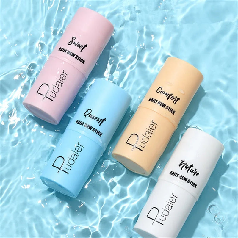 Pudaier Brand 4 Colors Long Lasting Moisturizing Stick Face Primer Before Makeup Wholesale Makeup Hydrating Stick Private Label