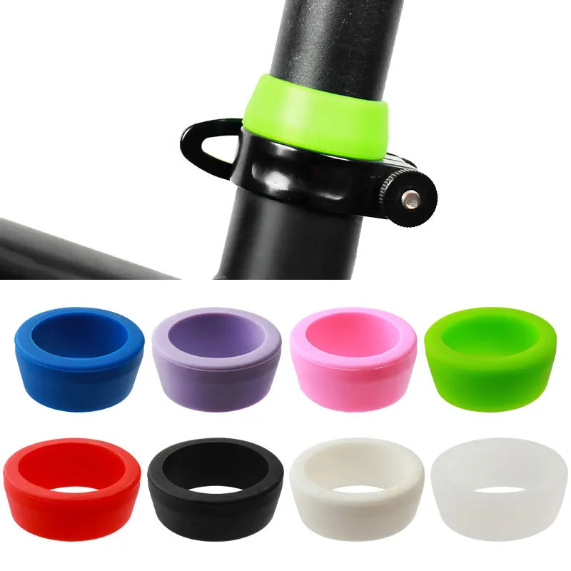 MUQZI Silicone Waterproof Bike Seat Post Ring Bicycle Accessories 8 Colors Dust Seat Post Ring