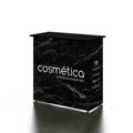 Promotion Table Stand Advertising Events Store Portable Aluminum Fabric Pop up Display Counter