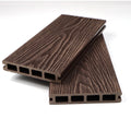 Easy Installation Modern Waterproof Brushed Wood Grain Outdoor WPC Decking