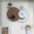 73X72CM New Modern Simple Round Clock Living Room Household Super Quiet Wall Watch Creative Decoration Hanging Dropshipping DDP