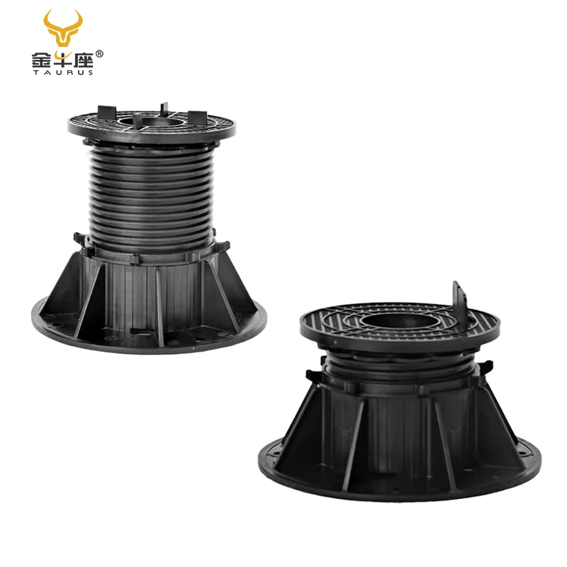 JNZ Modern Adjustable Plastic Pedestal Flooring Accessories Easy Installation Water Resistant Durable for Outdoor Tile Deck