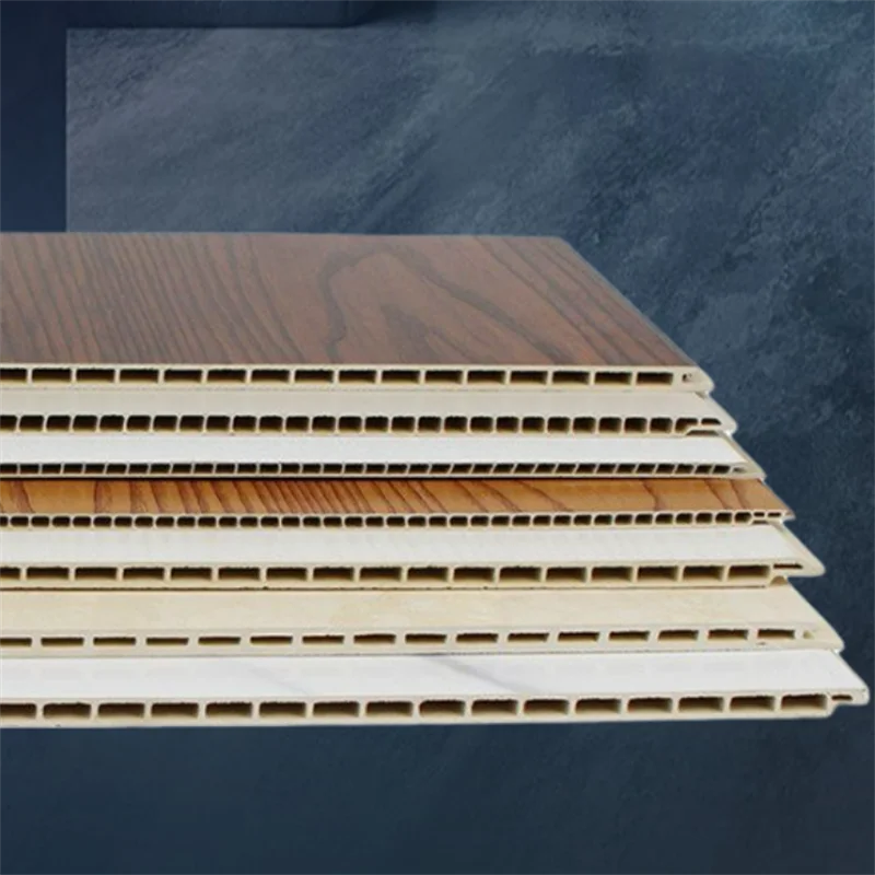 Indoor Integrated Wall Panel Wpc Wall Panel Hotel Engineering Project Pvc Lightweight Wall Panel
