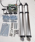 Max Single-leaf Weight 200kg Dc 24V Support Solar Power Automatic Dual Arm Swing Gate Opener in Door Operators