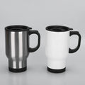 High Thermal Insulation Stainless Steel Mug Travel 450ml Sublimation Car Cup Travel Mug with Handle