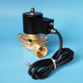 LPG Brass Solenoid Control Direct Acting 12V/24V/110V/220V DC/AC 1-1/4" 2 Way Normally Closed Explosion Proof Solenoid Valve