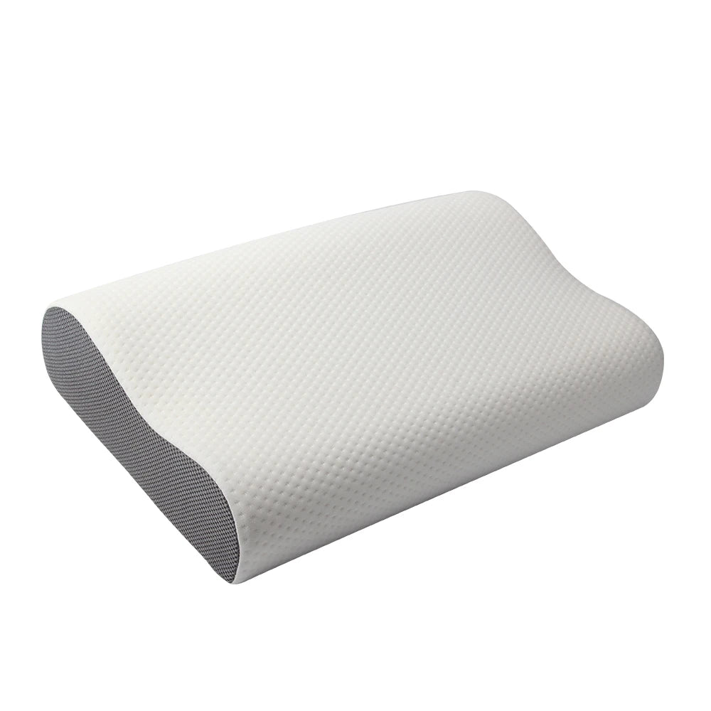 Roselle Fabric Memory Foam Wave Shape Pillow Customized Top Quality Pilloe