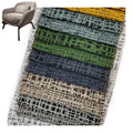Best Quality Printed Knitted 100% Polyester Faux Linen Look Heavyweight Sofa Fabric with Dot Pattern for Home Upholstery Car Use