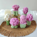 Tulip Bouquet Aromatherapy Candle Silicone Molds Flower Molds Handmade Diy Plaster Drip Ornaments