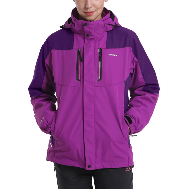 Clothing Manufacturer Wind Breaker Jacket WomenWinter Mountaineering Coats Custom Windbreaker Waterproof Hiking Parka