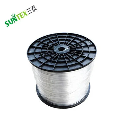 Greenhouse Shading and Venting System Accessories Black or Transparent PET Polyester Wire for Vineyard
