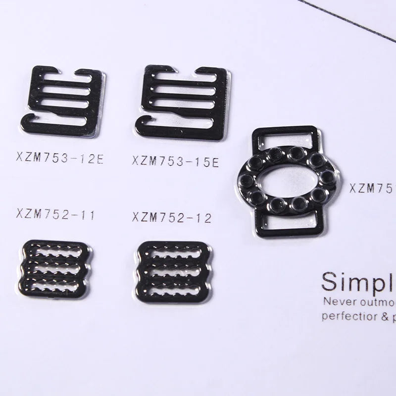 Adjustable Garter Plastic Suspender Clip Bra Buckle