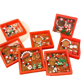 Innovative Hot Christmas Children's Bracelet Party Dress Hair Tie Jewelry Souvenir and Gift Item for Promotions