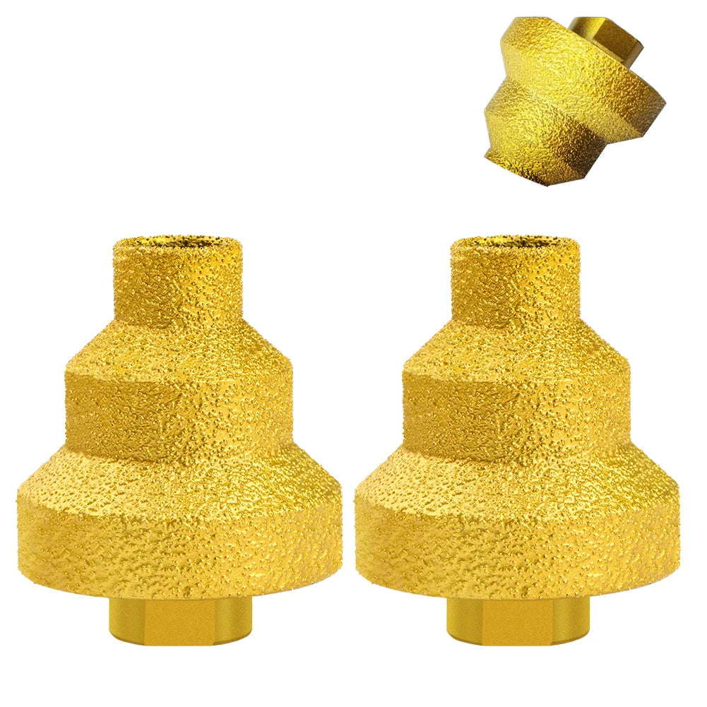 Diamond Cone Angle Grinder Cooling Wax Carbon Steel Hole Drilling Chamfering Device 10mm 6mm 3mm Masonry Drill Diameter