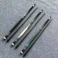 Hot Sale YFen M7- White  58'' 1/2-pc Billiard Pool Cue With Carbon Fiber Forearm/Uni-Lock Joint and With Extension